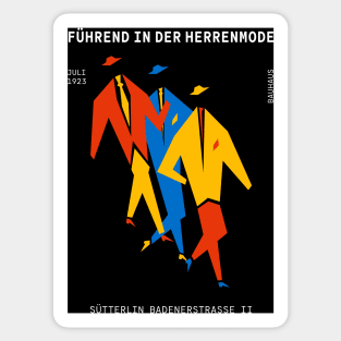 Men | Bauhaus Poster IV Sticker